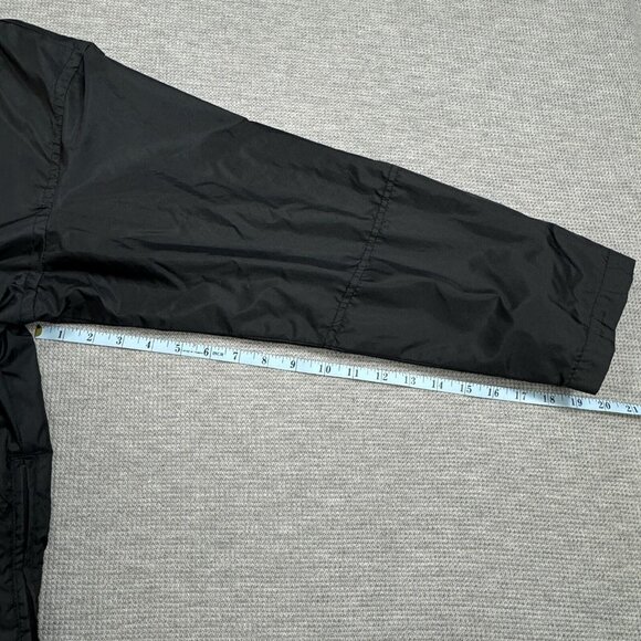 Nike Womens Black Half Zip Windbreaker Jacket High Neck Lined Long Sleeve Medium - Picture 13 of 16